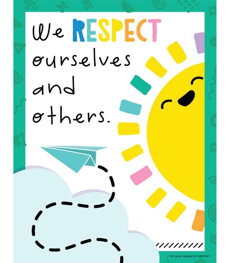 Happy Place Printable Classroom Posters Educational Posters Etsy