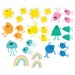 Happy Place Colorful Printable Classroom Cutouts, Bright &amp; Colorful ...