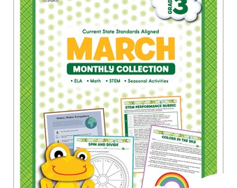 March Monthly Collection, Grade 3