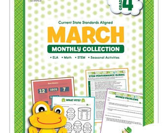 March Monthly Collection, Grade 4