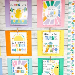 Happy Place Printable Classroom Posters, Educational Posters, Classroom ...