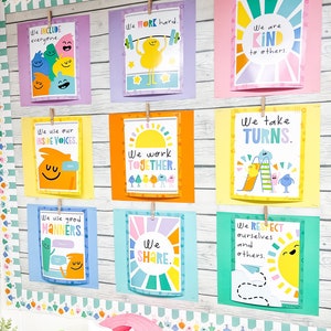 Happy Place Printable Classroom Posters, Educational Posters, Classroom ...