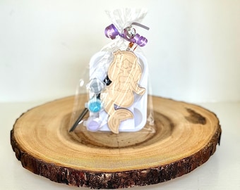 Mermaid Magnet Painting Kit, Kids Birthday Party Favor