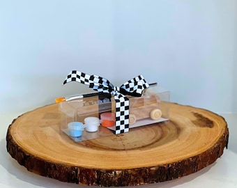 Racecar Painting Party Favor