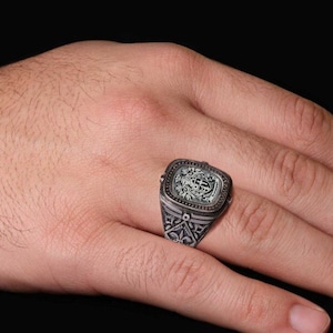 Family Crest Rings - All Family Names Available