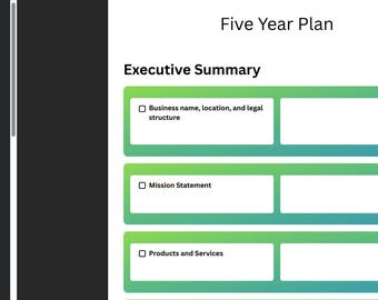 5 year plan, business plan, 5 year business plan, five year plan, 5 year plan, 5 year business outline