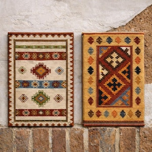 Moroccan Amazigh Rug Art, Berber Carpet Pattern, Boho Tribal Wall Art (Digital Download)