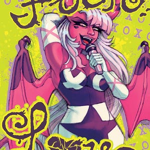 A5 Pop Star Succubus Art Print