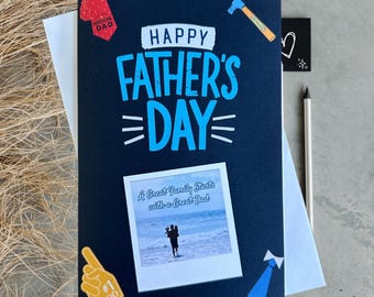 Vaderdagkaart, kaart superheld papa, cadeaus voor papa, wenskaarten voor papa, een geweldige familie begint met een geweldige papa-kaart