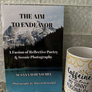 Livre de poésie, The But to Endeavour, Motivation, Photographie de paysage, Cadeau pour les amateurs de lecture, Livre de table basse image 7