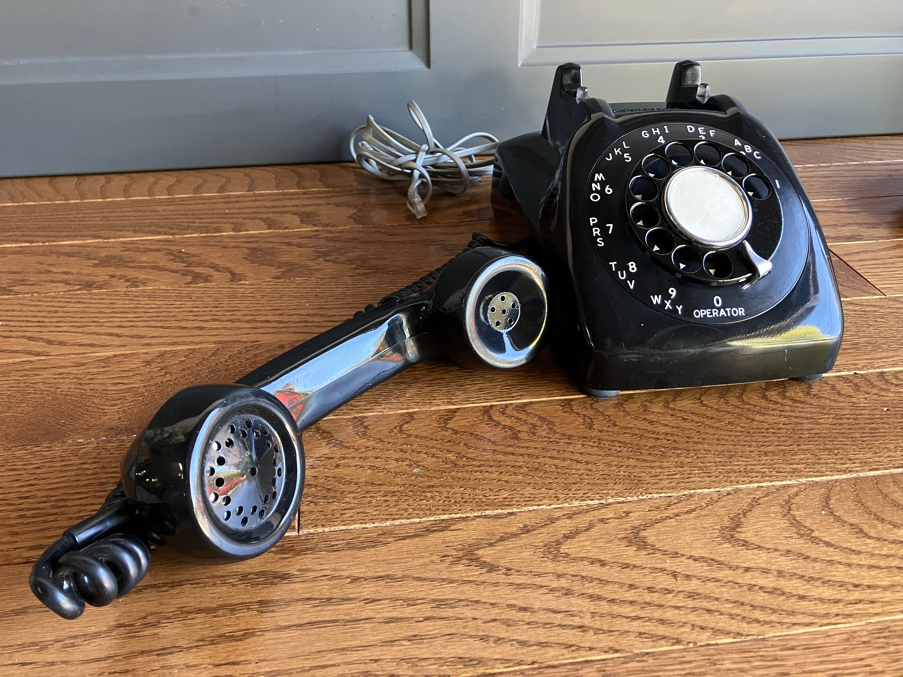 Vintage Telephone GTE Automatic Electric Telephone Etsy
