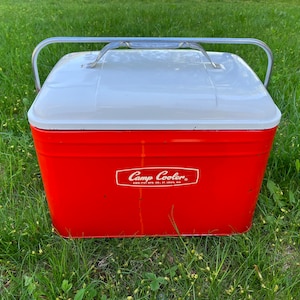 Vintage Cooler- Camp Cooler Kwik-Way