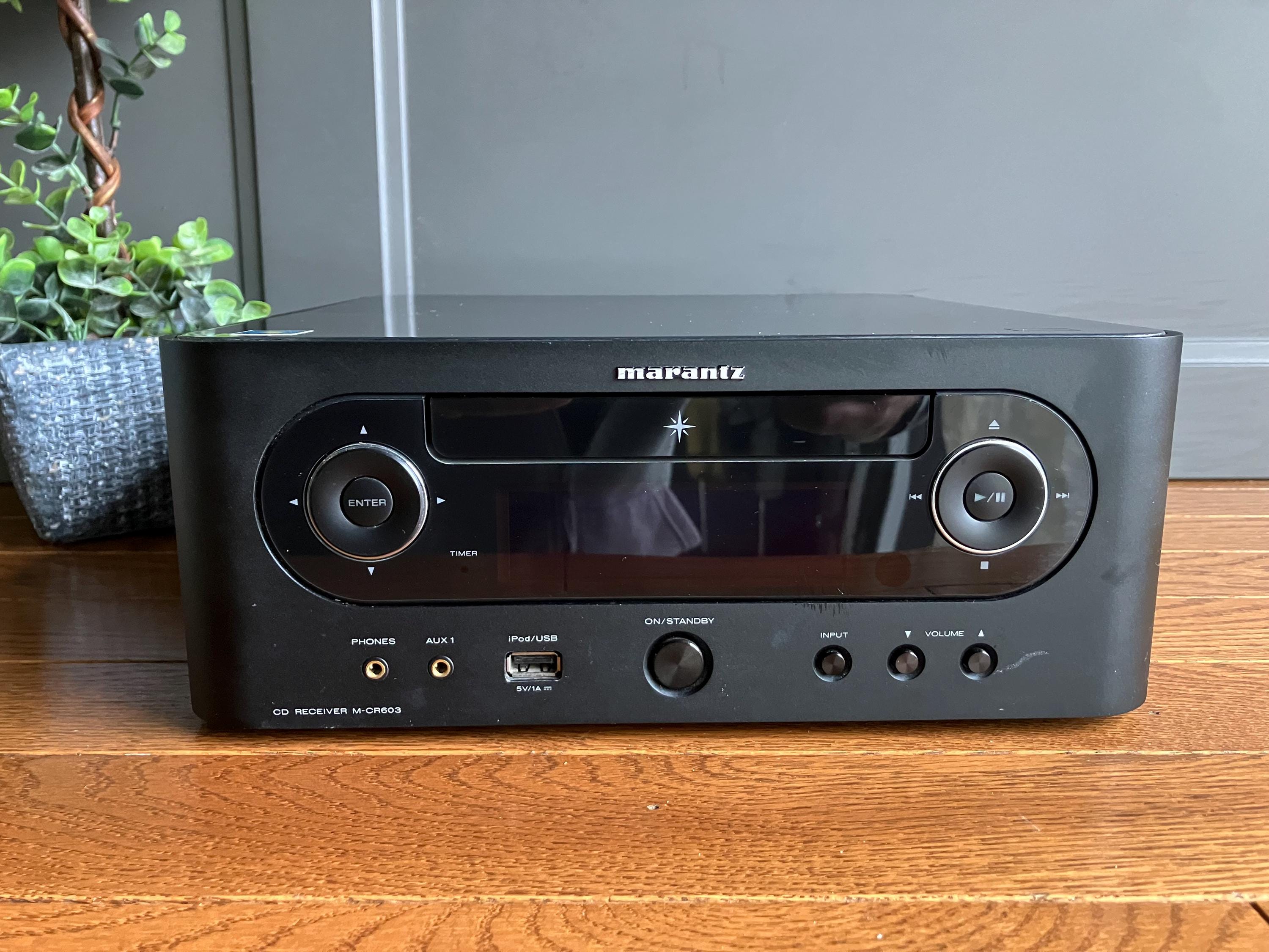 Marantz マランツ M-CR603 CDレシーバー Amazon.co.jp: Marantz ネットワークCDレシーバー M-CR603/FN