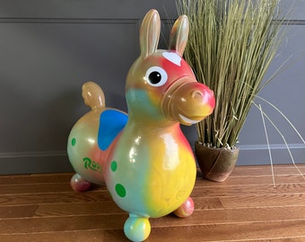 Gymnic Rody Inflatable Horse Kids Bouncy Horse - Arte Swirl