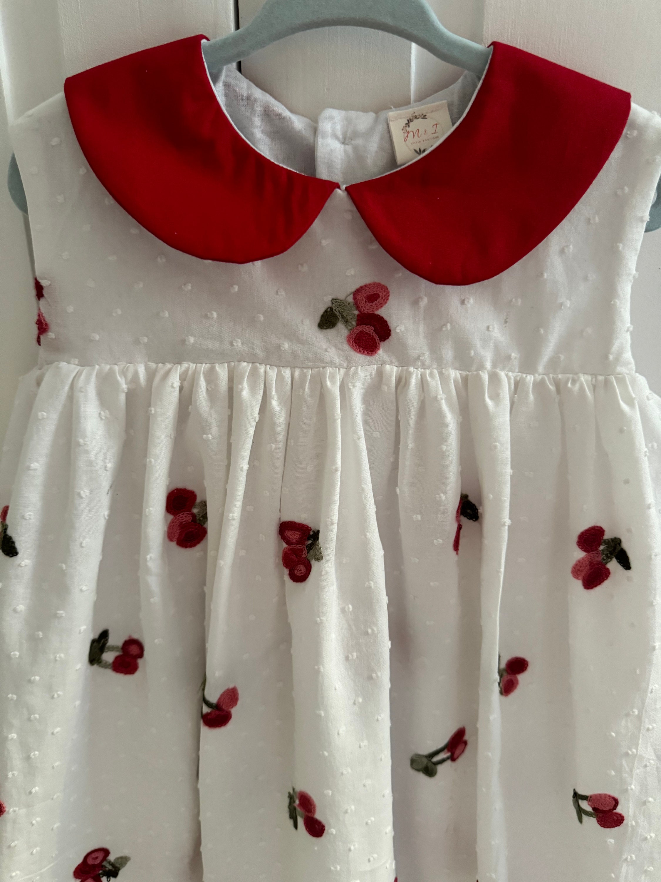 Desert Rose Peter Pan Collar Dress - ORGANIC