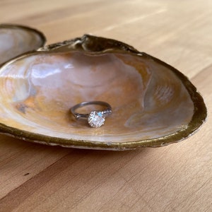 Beach, shells, trinket dish, ring dish, bridesmaid gifts, jewelry, holiday gift, candle holder