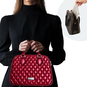 Bolso para tableta que no genera desorden: elegante bolso de mano, mochila y bandolera de piel sintética, piel vegana, compatible con iPad Pro de 11", regalo moderno para ella