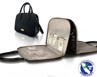 Clutter-Free Handbag: for Work & Travel | Vegan Leather