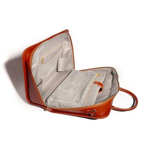 Sophisticated Laptop Bag, Vegan Leather Sleek Professional Bag, MOTION Computer Bag image 5
