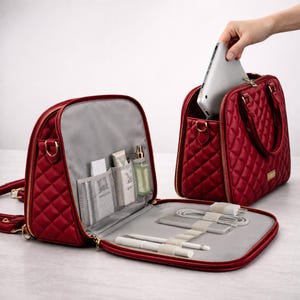 Tablet Tasche, Wellness Tasche für Arbeit, Reise & Alltag, Smarte Organisation Geschenk