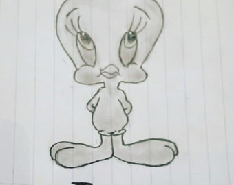 Tweety Bird drawing