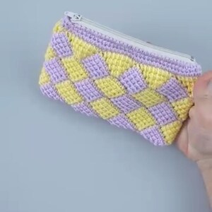 Cómo tejer una billetera con cremallera fácilmente a crochet Miarti