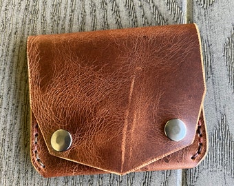 Wallet Leather Simple Wallet Handmade Men's Wallet