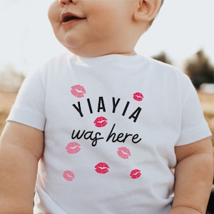 YiaYia Shirt, YiaYia Gift, YiaYias, Gift for Grandma, Shirt for Grandma, Gift for YiaYia, New YiaYia Gift, Grammy Shirt, YiaYia Was Here