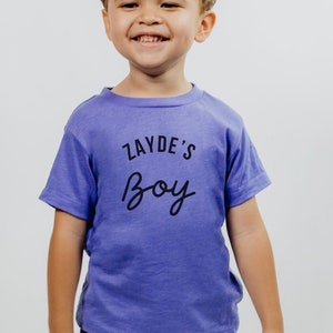 Zayde Shirt, Zayde Gift, Yiddish Shirt, Father&#39;s Day Gift, Father&#39;s Day Shirt, New Grandpa Shirt, Zayde&#39;s Boy, Grandson Shirt T-Shirt, Zeyde