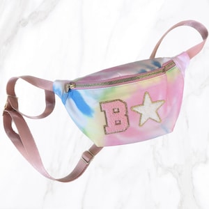 Fanny Pack Customizable, Fannie Pack, Tie Dye Bag, TyeDye Fanny Pack, Fanny Packs for Men Women Kids, Nylon Bag, Waist Bag, Travel Bag
