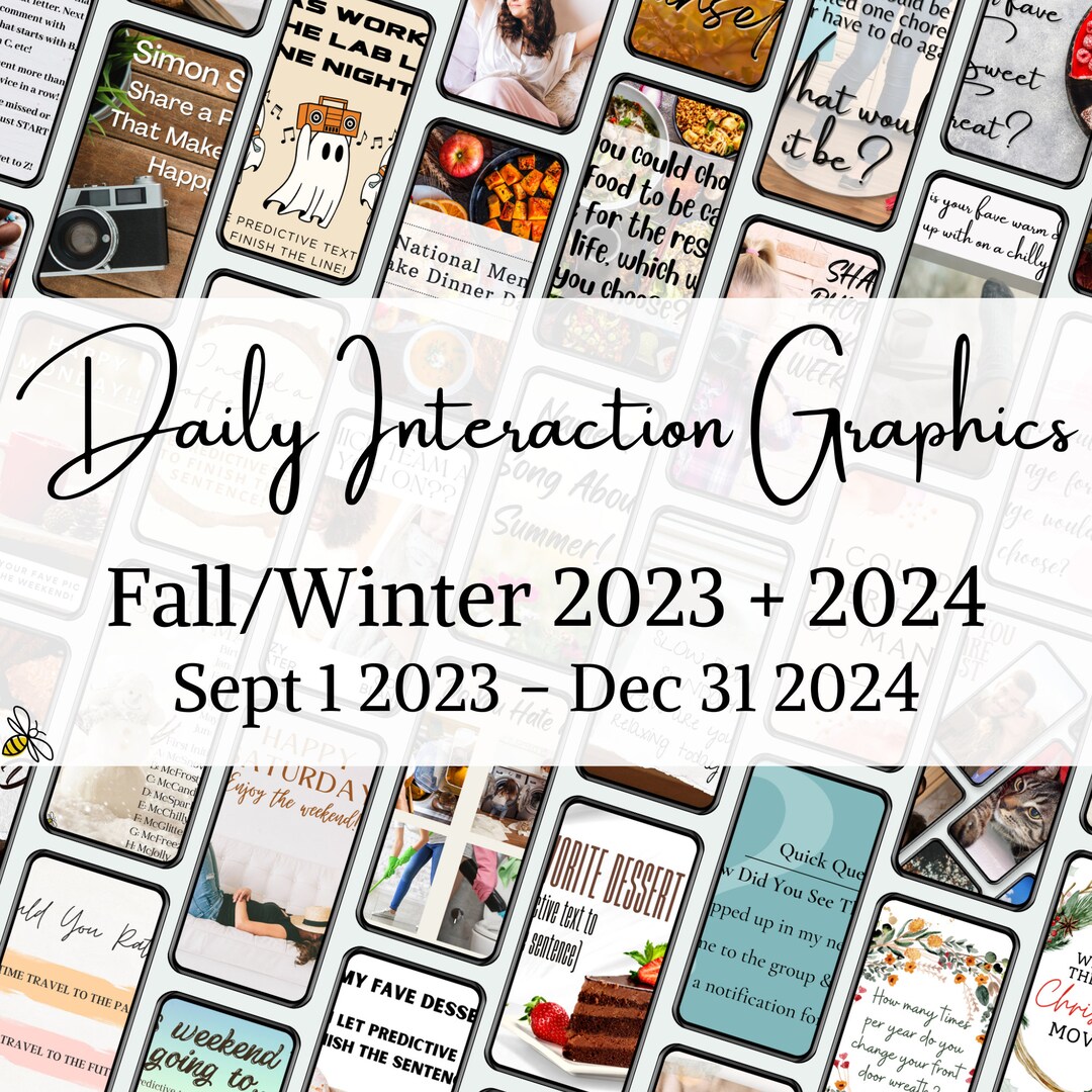 September 2023 December 2024 Social Media Daily Interaction Etsy