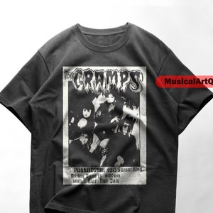 The Cramps Shirt, The cramps Palladium tShirt