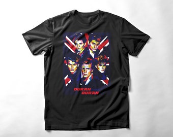 Duran Duran Band tshirt - Retro Style - Duran Duran Shirt- Rio Merchandise - Vintage Duran duran