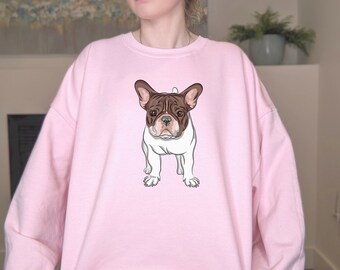french bulldog sweatshirt | frenchie sweatshirt, frenchie clothes, french bulldog sweater, frenchie gifts, french bulldog gifts frenchie mom