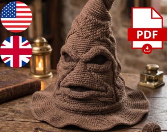 The Enchanted Wizard Hat — Amigurumi Crochet Pattern PDF