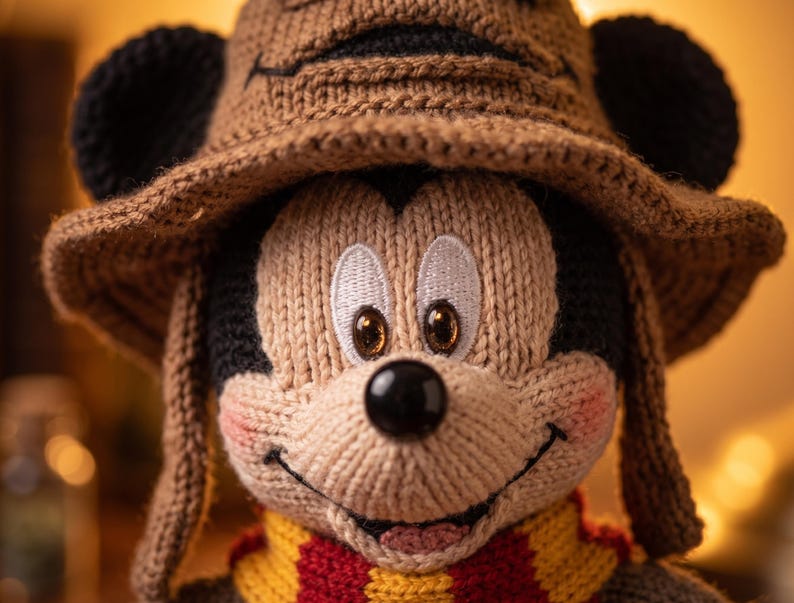 Wizard Mouse Amigurumi Crochet Pattern PDF | Fantasy Apprentice Plush Toy (Digital Download) image 3