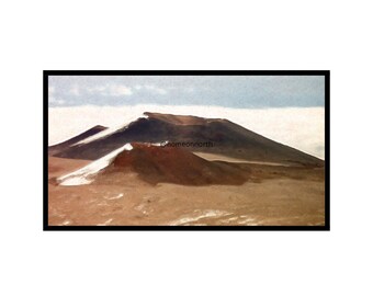 Desert Mountains Snow Landscape for Samsung Frame TV Art