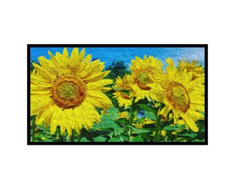 Sunflowers for Samsung Frame TV Art