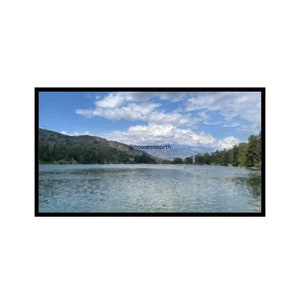 California Lake Kings Canyon National Park Paisaje para Samsung Frame TV Art