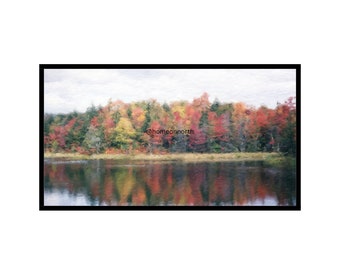 Michigan UP Autumn Fall Colors Forest Landscape for Samsung Frame TV Art