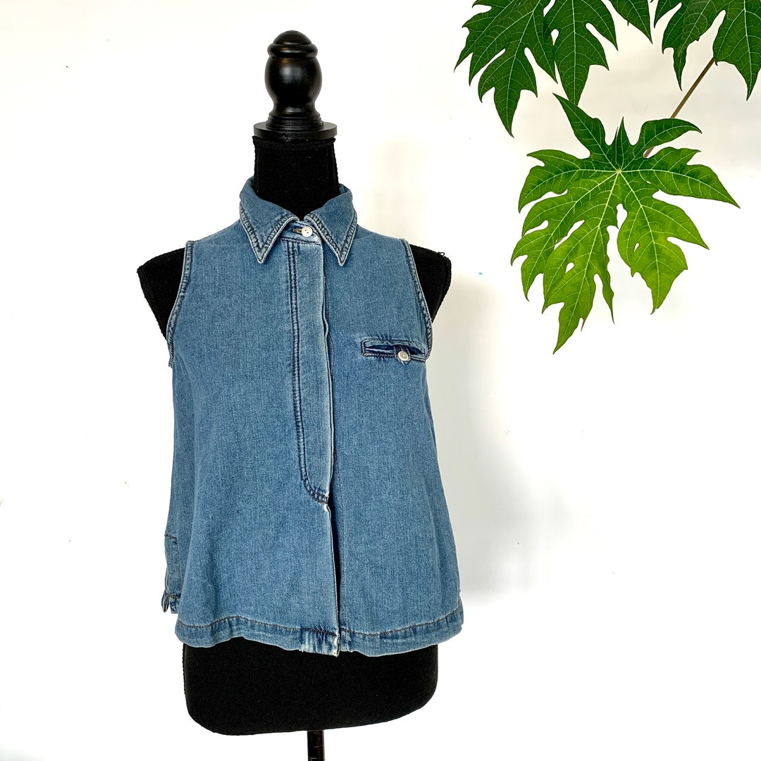 Vintage Belt Vest And Shorts Set - Vest