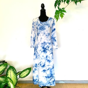 Maxi abito vintage tie dye