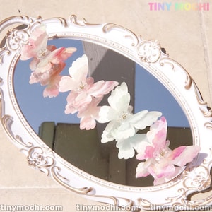 Acetate Butterfly Hair Claw Clip: Elegant Shimmer Accessory