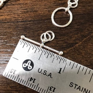 Sterling Silver Toggle Set - 10.4mm Round - Smooth - Small - Simple ...