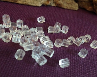 Plastic Earwire Stoppers - 100 PVC Clear Tube Earring Backs Use on 22 - 21 - 20 gauge Ear Wires - Legacy Silver Supplies - E38