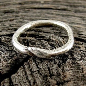 Sterling Silver Links - Rustic Large Round Circle Connector - Dogwood Branch with Budding Leaf - 16mm Round Hoop Link -Legacy AC182/a/b