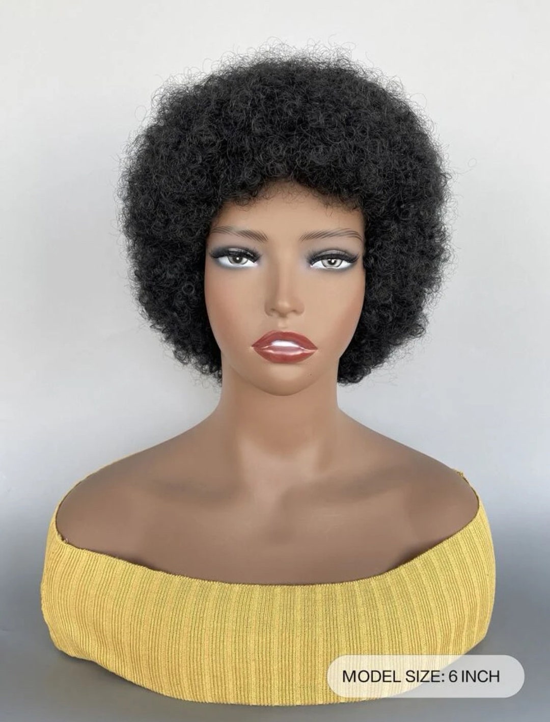 Exquisite Curly Afro Wig Moment in 4K Exquisite Curly Afro Wig Moment in 4K