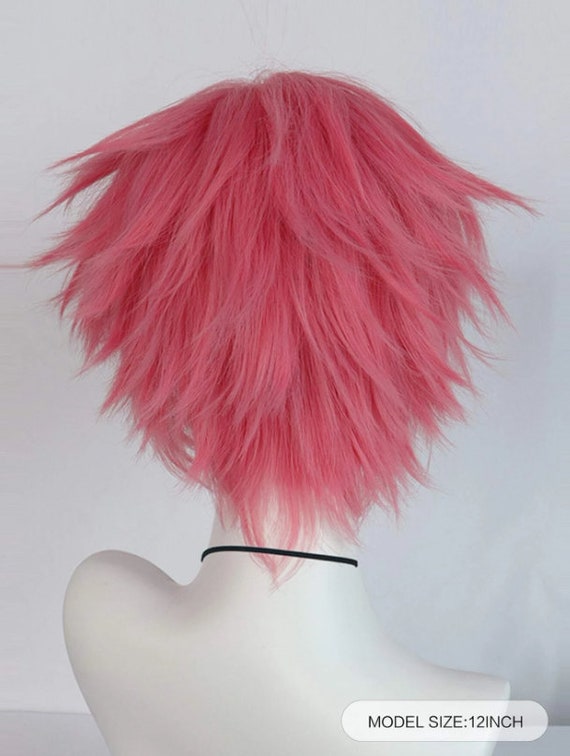 Pink on sale mens wig