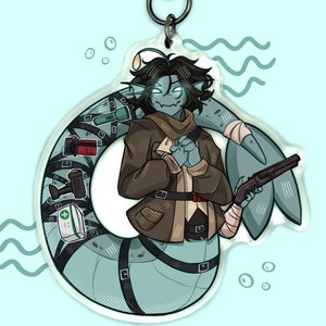 Sebastian Solace | Pressure Roblox Keychain