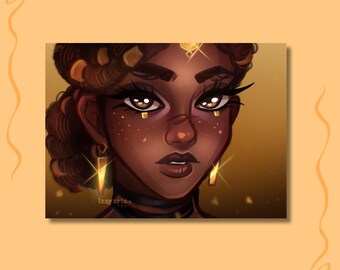 Mel Medarda - impression d'art arcane League of Legends - format de papier A5